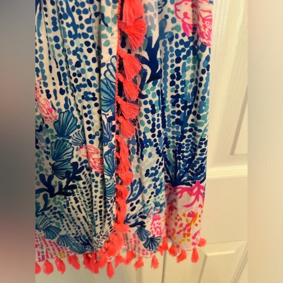 Lilly Pulitzer Jarrett Romper in sway with me pattern, Size XL - Picture 4 of 6